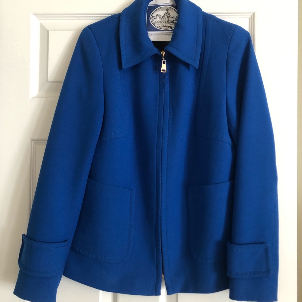 EUC Blue Zara Coat